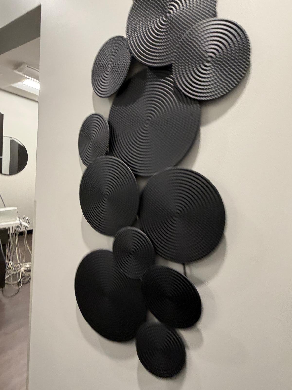 Detalhe da decoração da clínica